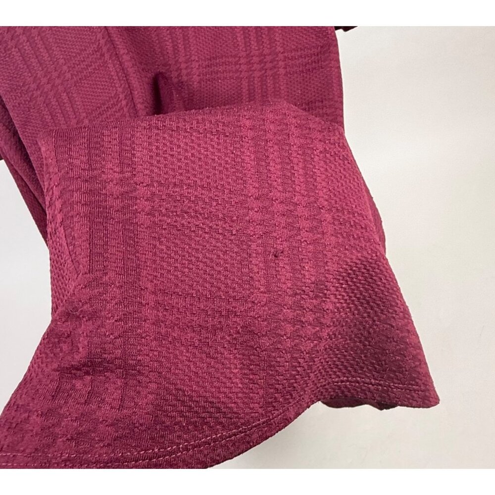 Apt. 9 Women's Bell-Sleeve Shift Dress V-Neck Maroon Size XXL - Picture 5 of 5